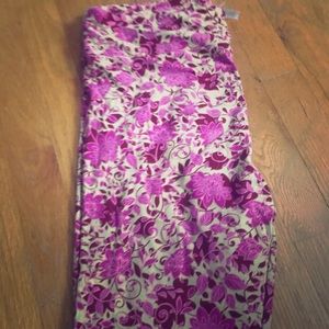 Lularoe floral print leggings